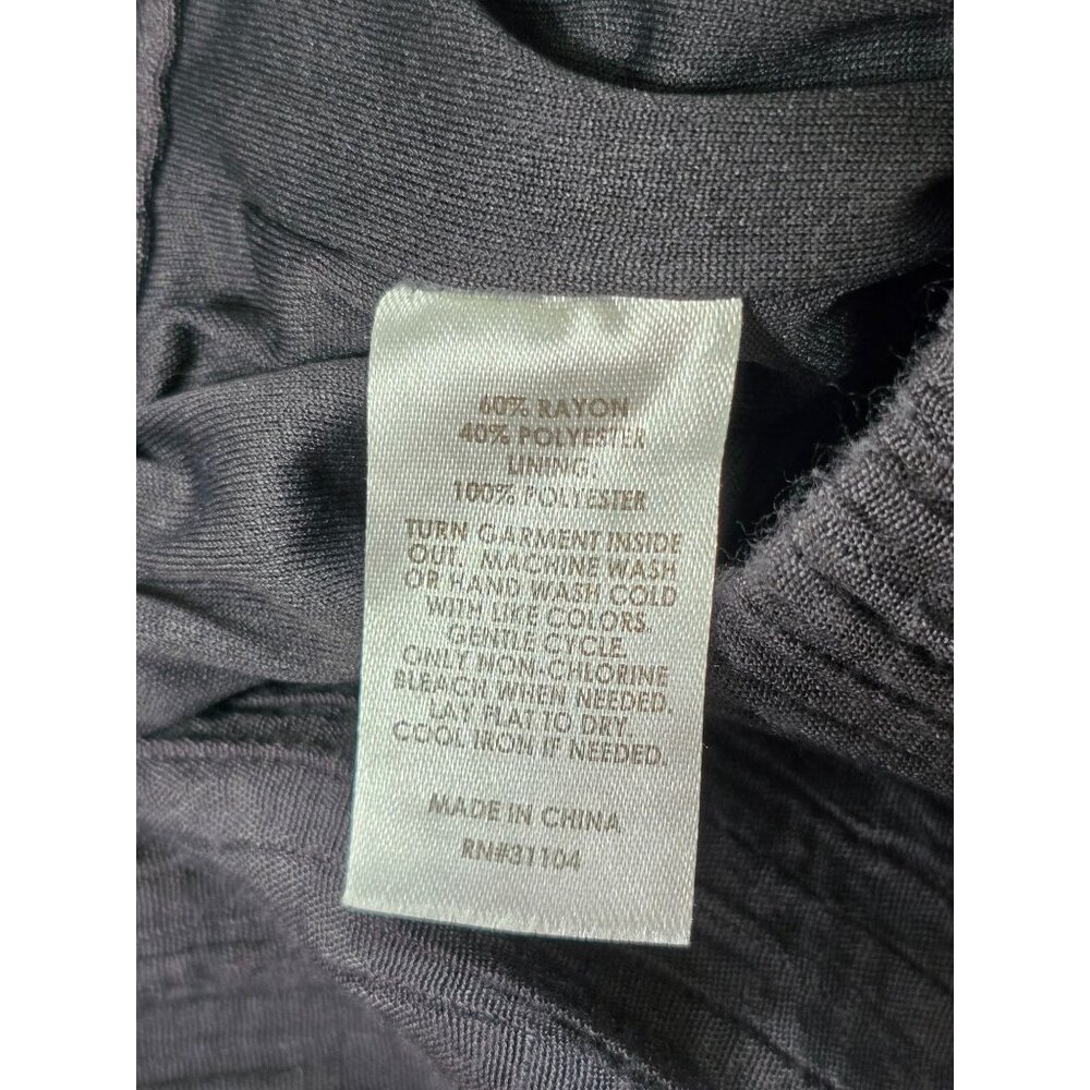 Wonderly Womens Grey High Rise Wide-Leg Pull On Pants Size S Crinkle Comfy Cozy - Picture 3 of 6